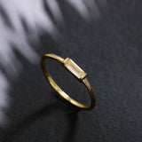 Gold Gemstone Ring