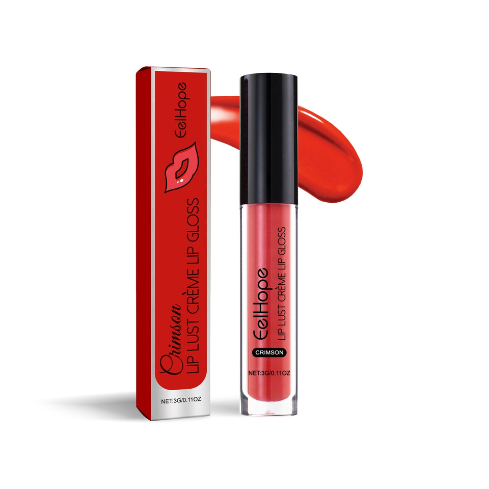 Red Waterproof Lip Gloss