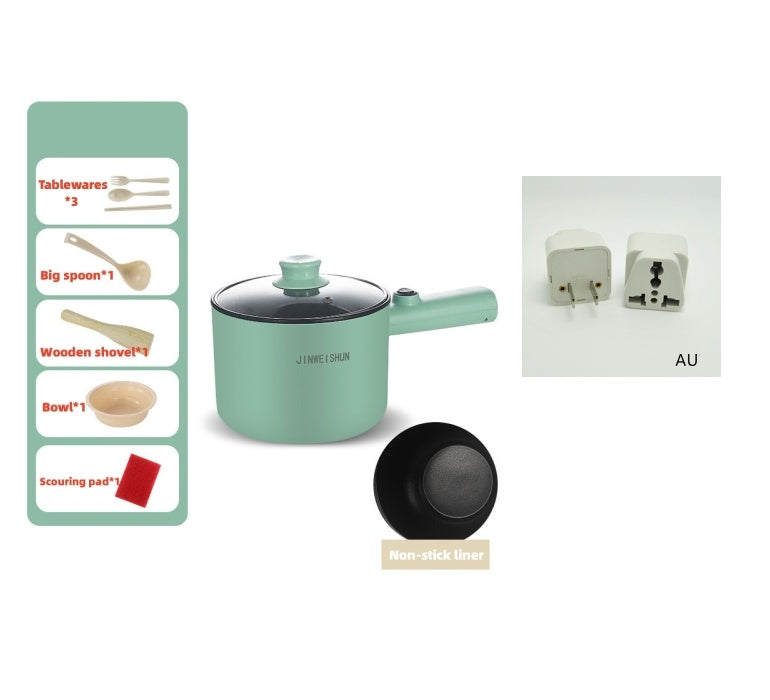 "Mini Electric Hot Pot – Portable Multi-Function Non-Stick Cooker"