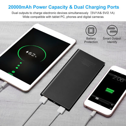 20000mAh Power Bank Ultra-thin