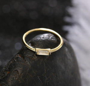 Gold Gemstone Ring