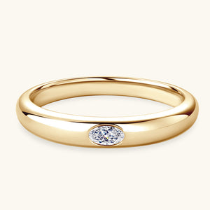 Elegant Internet Celebrity Minimalist Irregular Ring