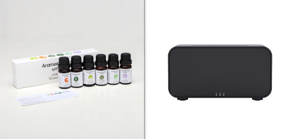 "USB Flame Aroma Diffuser – Timing Simulation Air Humidifier"