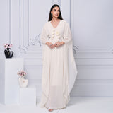 Middle East Saudi Long Style Long Sleeve Fashion Swing Dress