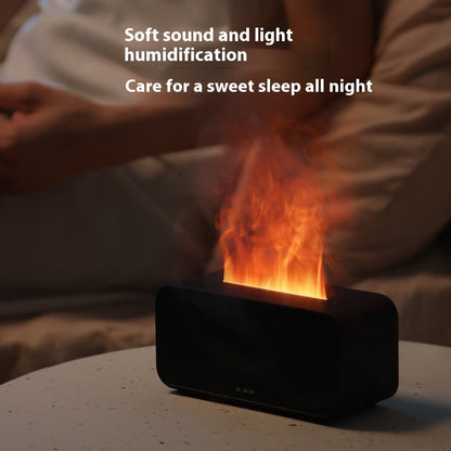 "USB Flame Aroma Diffuser – Timing Simulation Air Humidifier"
