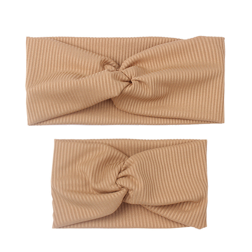 Set Parent-child Cross Hairband