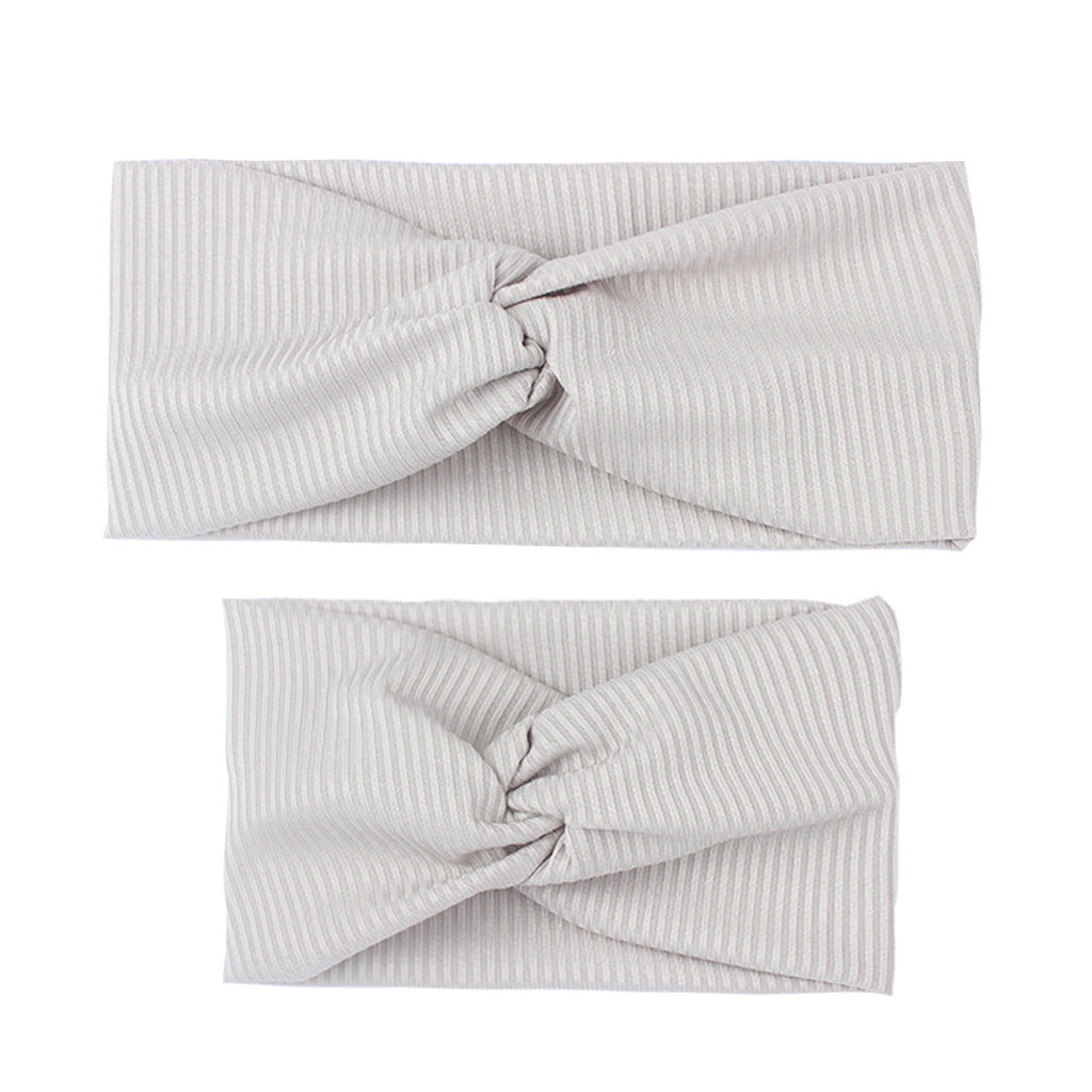 Set Parent-child Cross Hairband