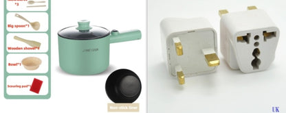 "Mini Electric Hot Pot – Portable Multi-Function Non-Stick Cooker"